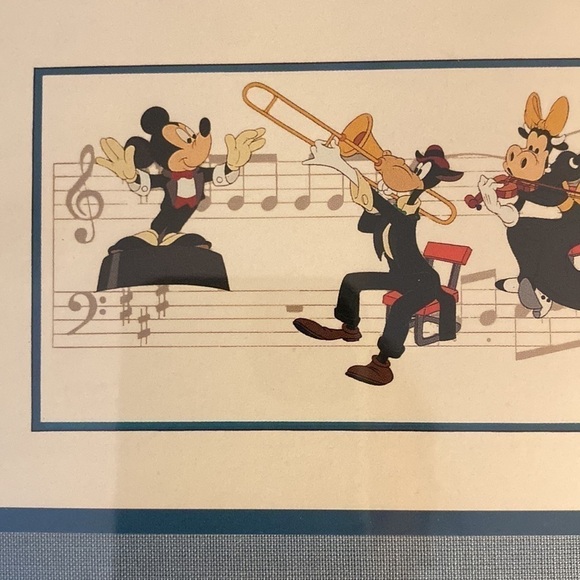 Disney’s Symphony Hour matted and framed - Picture 2 of 9